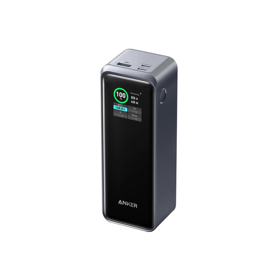 Anker 3-Port 250W 27,650mAh Power Bank with LCD Screen - Black in Qatar Anker 3-Port 250W 27,650mAh Power Bank with LCD Screen - Black in Qatar